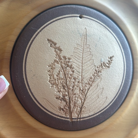 Woodbury Woodenware, Handcrafted wall, decor, display plates, trivet vintage - Picture 4 of 7